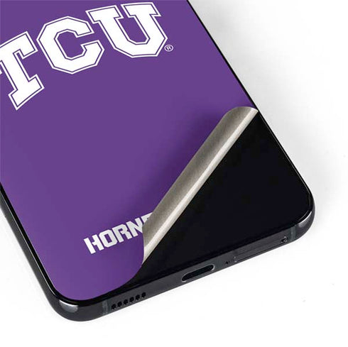 Texas Christian University TCU Horned Frogs Galaxy S22 Plus Skin